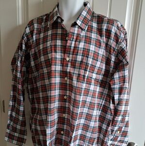 VTG BUD BERMA Weekender plaid mens shirt lightweight western ranch XL
